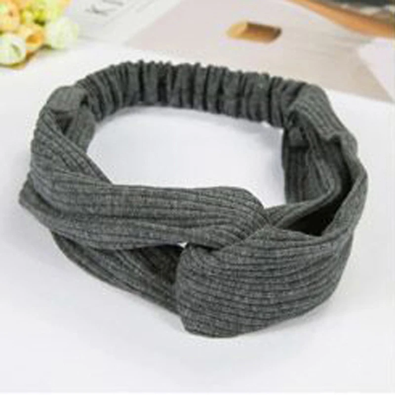 Модный винтажный Регулируемый тканевый эластичный цветочный головной убор для