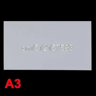 

3mm White Plastic Acrylic Plexiglass Perspex Sheet A3 Size 297mm x 420mm
