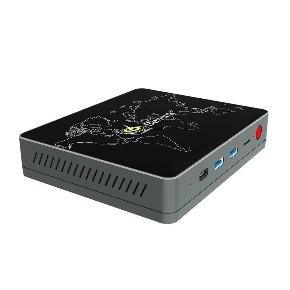 S1 мини-ПК Intel Celeron Apollo N3450 до 2 ГГц 4 ГБ Оперативная память 64 EMMC 1000 Мбит/с LAN/Dual-Band г + 5