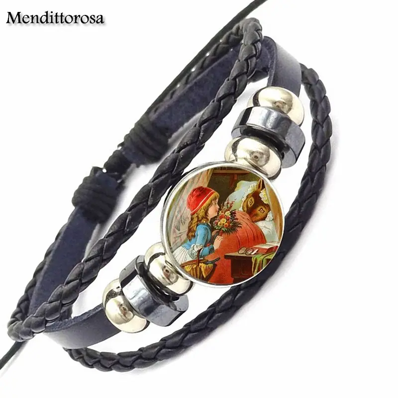 EJ глянцевые Винтажные Ювелирные Изделия Оптом черные кожаные браслеты модные