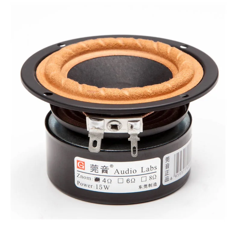Hign качество 3 дюйма 4ohm полный частотный аудио динамик Hi-Fi обновление уровень температуры для музыкальных вентиляторов стерео модифицированный