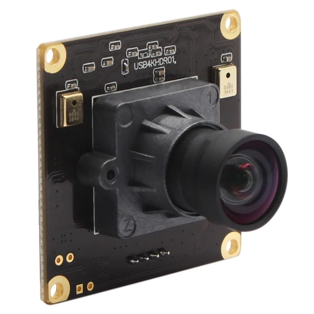 4K 3840x2160 USB модуль камеры без искажений объектив CMOS HD видео клип веб камера Веб