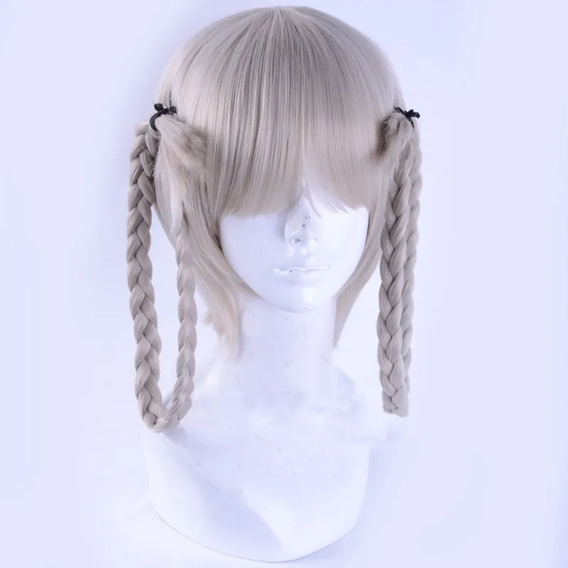 Аниме Kakegurui кирари момобами косички косплей парик студенческий Совет президент