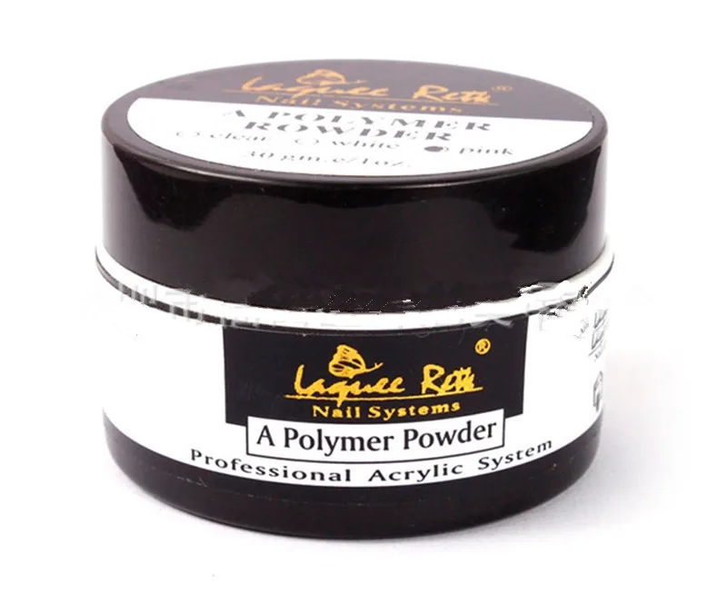 Профессиональный 3 цвета розовый/белый/прозрачный резьба акриловый порошок для