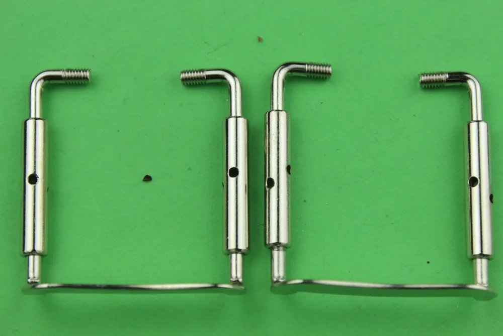 20 шт. серебристый металлический зажим для подбородка скрипки 4/4 запчасти