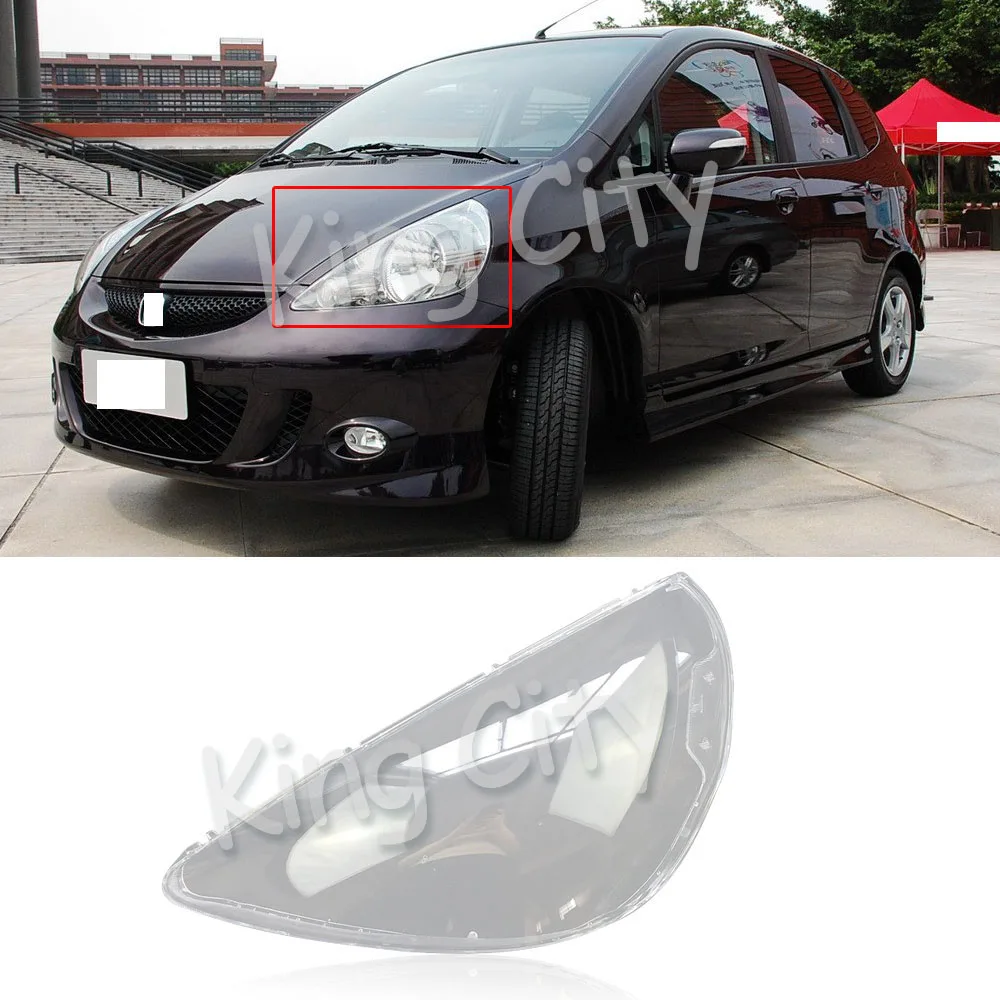 CAPQX 1 шт. для Honda Fit хэтчбек 2003-07 передняя фара абажур водонепроницаемый яркий абажур крышка корпуса