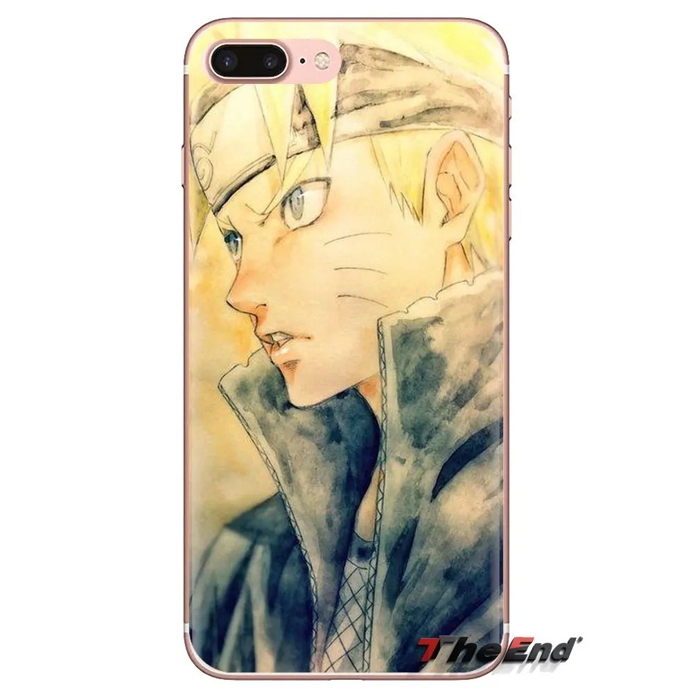 Прозрачные чехлы из ТПУ для iPod Touch Apple iPhone 4 4S 5 5S SE 5C 6 6S 7 8 X XR XS Plus MAX NARUTO Sasuke Uchiha Uzumaki