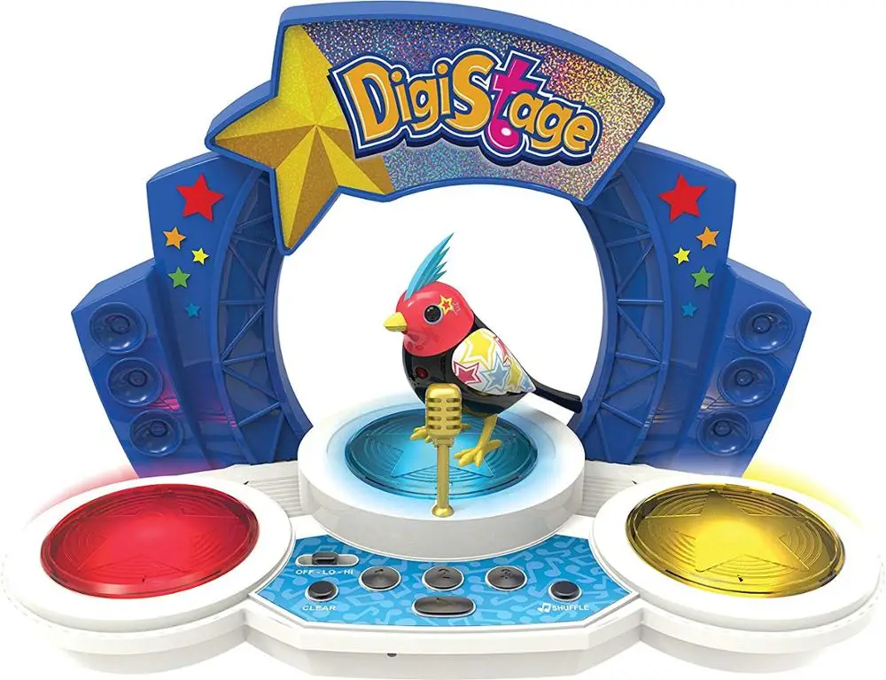 Digibirds Digistage электронный интерактивный звук и вспысветильник 55 музыкальных песен