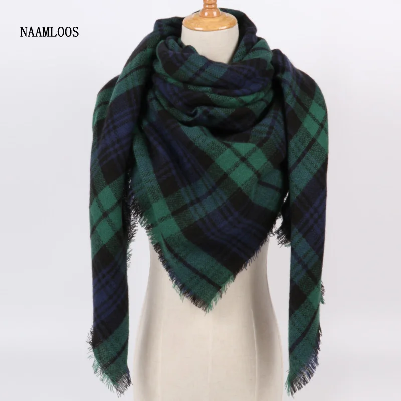 2017 брендовые зимние шарф для Для женщин из мягкого кашемира Одеяло теплые модные