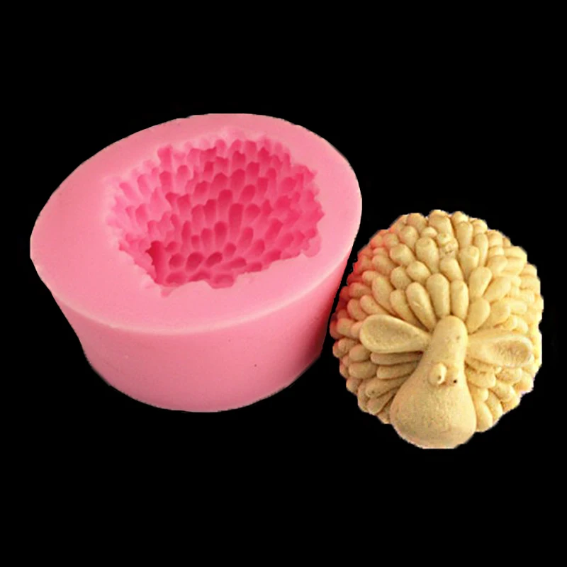 3d Маленькая овца торт свечи шоколадное печенье для завтрака силиконовые формы