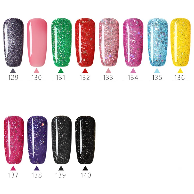 Гели для ногтей 28 Цвета 113 140 выдерживает 6 мл UV LED Long Lasting Nail lacquer Праймеры гель лаки