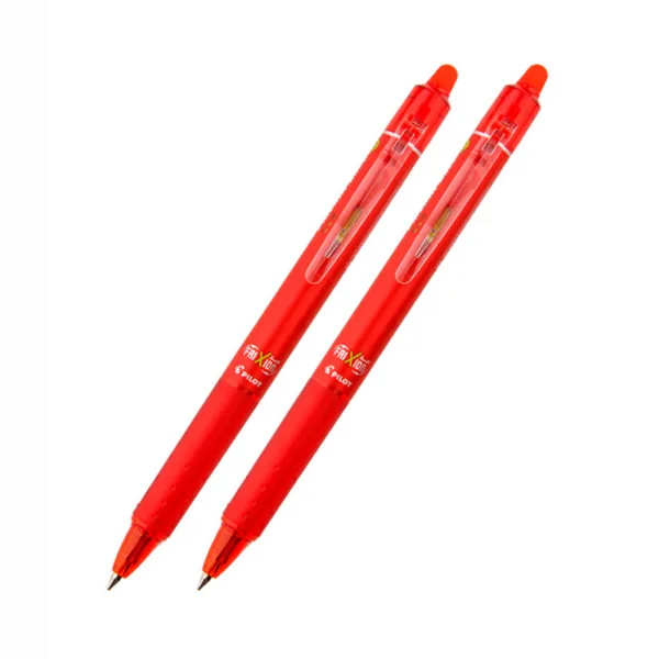 2 Red Оригинальные гелевые ручки Pilot FriXion, 0,7 мм, стираемые, черные, синие, красные, LFBK-23F-B(японский импорт - Цвет: 2 Red