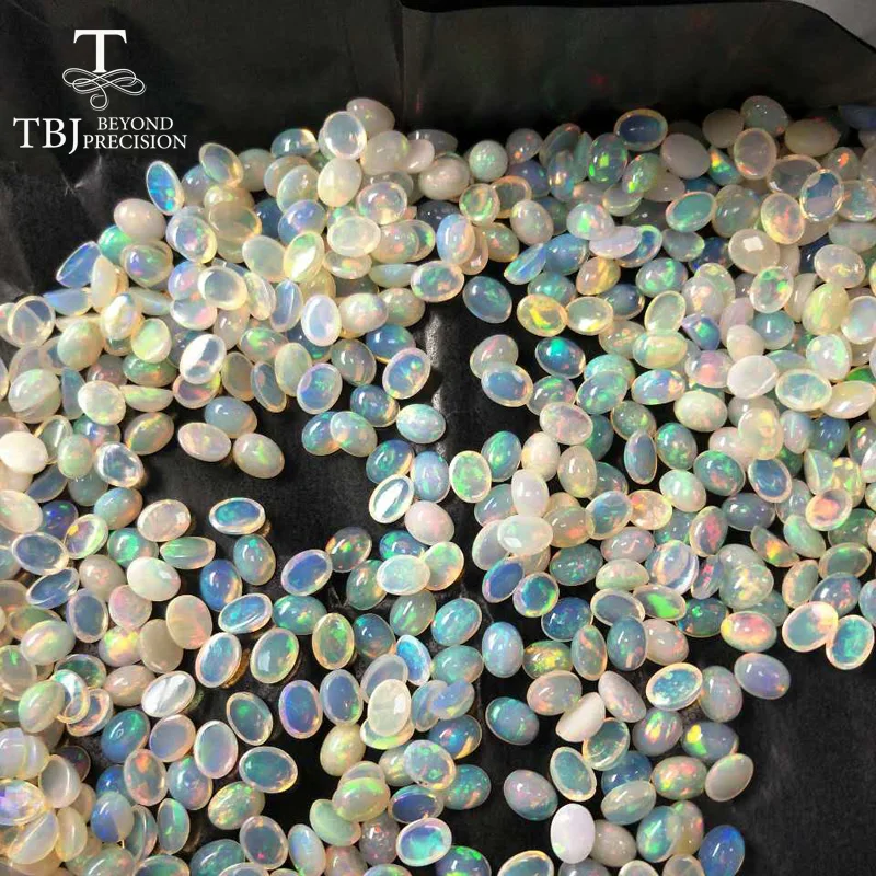 TBJ, элегантное 1.5ct женское кольцо с опалом, овальное 7*9 мм, натуральный Эфиопский огненный опал, классическое кольцо Диана из стерлингового серебра 925 пробы, кольцо с драгоценным камнем