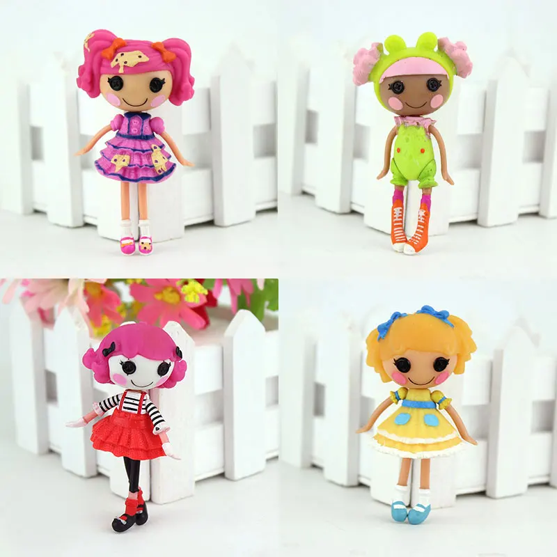 4 шт. в 1,3 дюйма оригинальные MGA куклы Lalaloopsy Мини Куклы - Цвет: 02