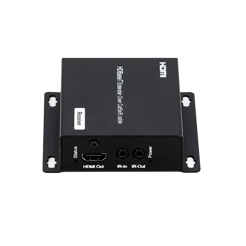 Удлинитель HDBaseT сигнала несжатый 4K @ 60Hz 4:2:0 по Cat5e6 RS232 двунаправленный ИК PoE 70 м