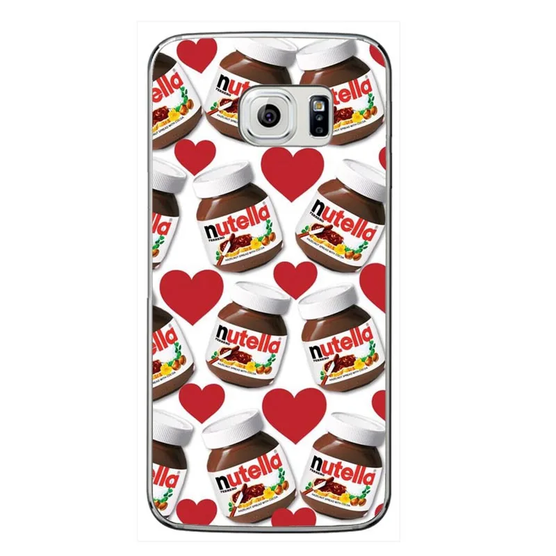 Модный чехол для телефона I Love Kawaii nutella, мягкий силиконовый чехол для samsung Galaxy A30 A50 A7 A8 PLUS J6 J8