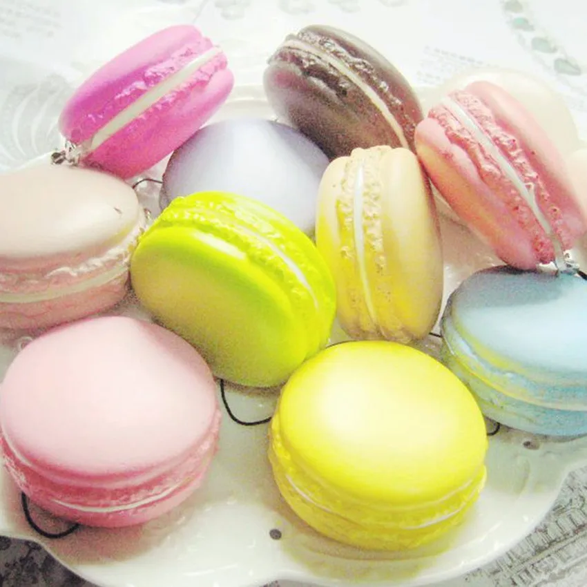 XRNT 4CM Simulation of kitchen toys Candy Colors Scented Macaron Squishy | Игрушки и хобби