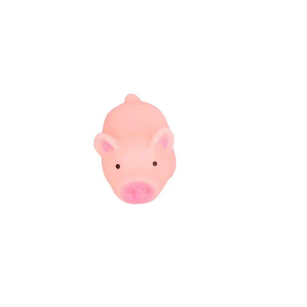 Сжимаемый писклявый звук игрушка для ванны мягкие плавающие резиновые игрушки