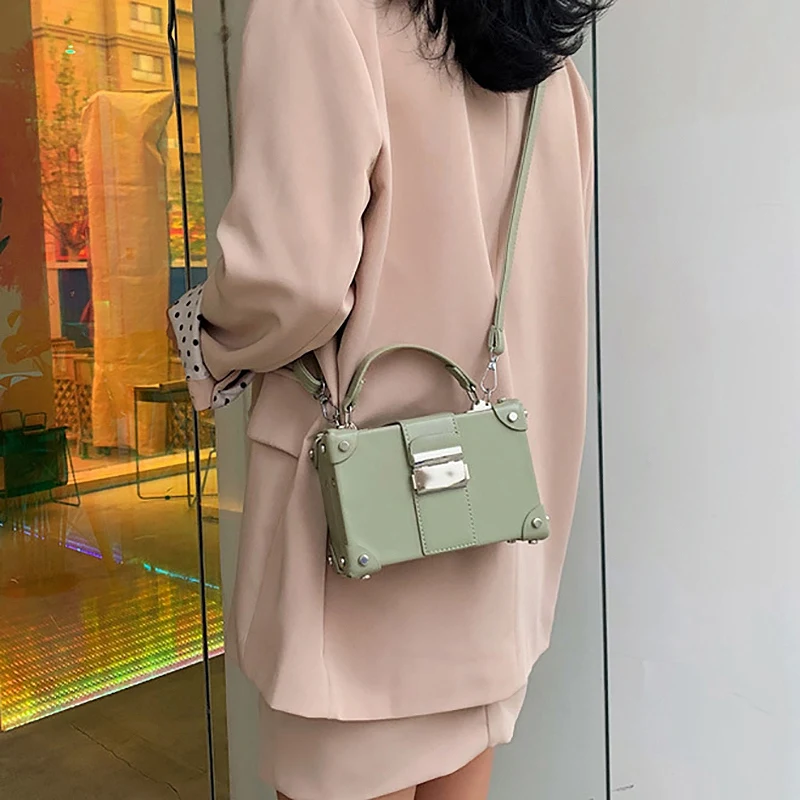 FashionNew Портативный коробка сумка в Корейском стиле Сумки из натуральной кожи