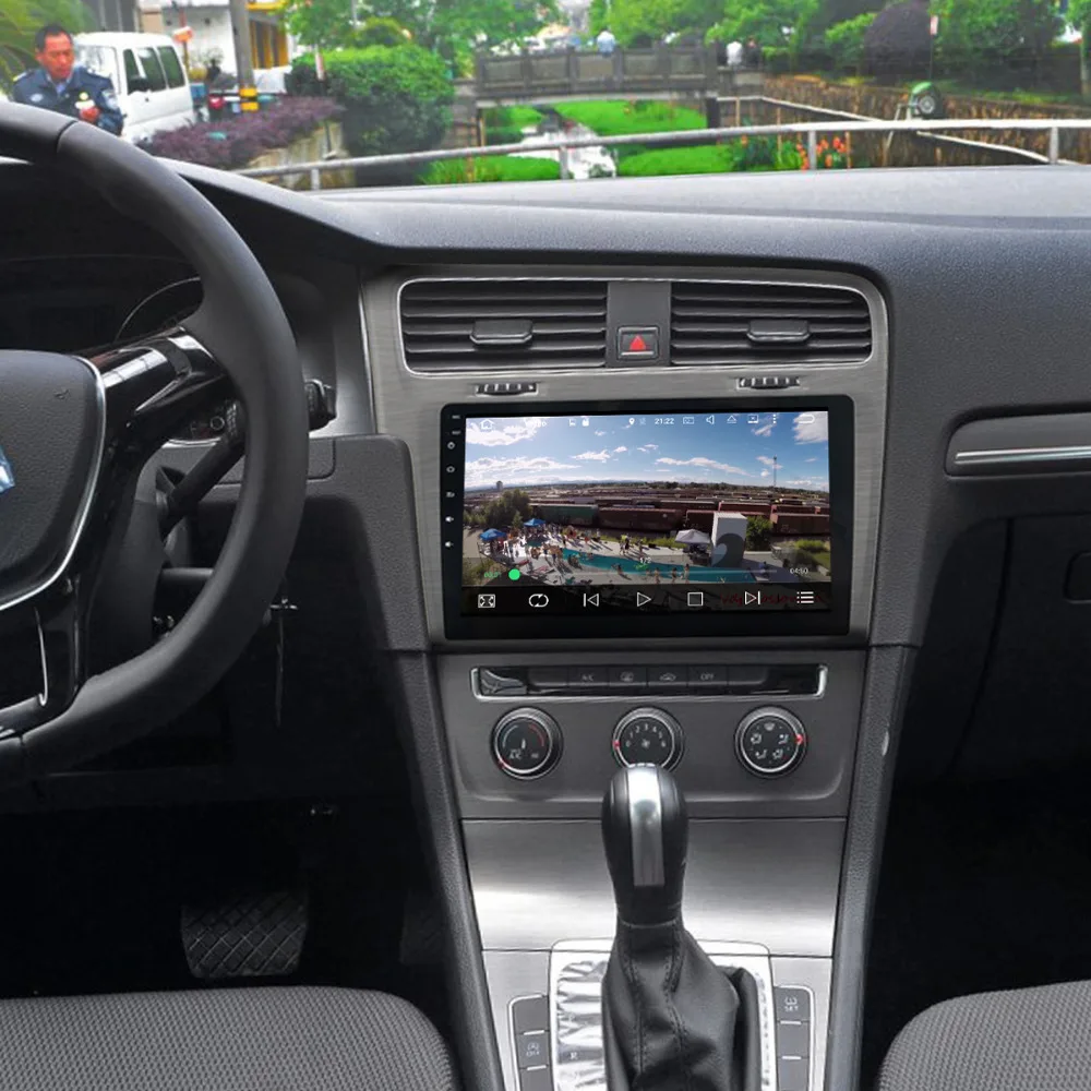10 2 дюймовый Android 9 0 автомобильный радиоприемник без DVD плеера GPS навигация для