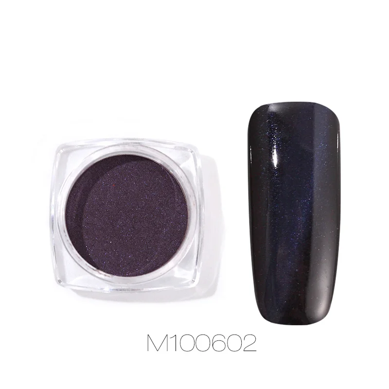 M100602 ROSALIND 1 шт., новинка, кошачий глаз, 3d эффект, блеск для ногтей, хромированная пудра, лак для ногтей, долговечный, УФ-светодиодный, для украшения, блестки, ногти, погружение - Цвет: M100602
