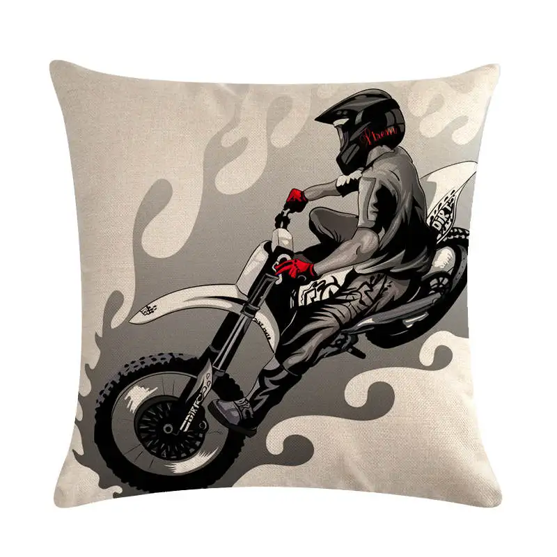 Винтажный квадратный классический постер для мотоцикла Роскошный Ретро Чехол на