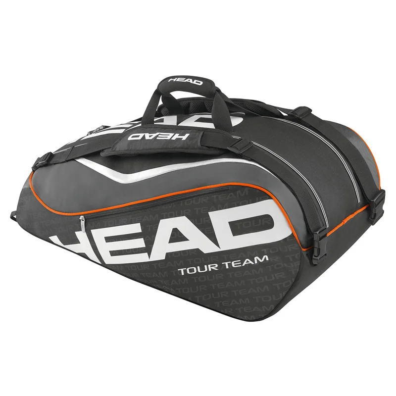 Голова натуральная Pro Теннис сумка Tour Team Рюкзак для 9 шт. Многофункциональный