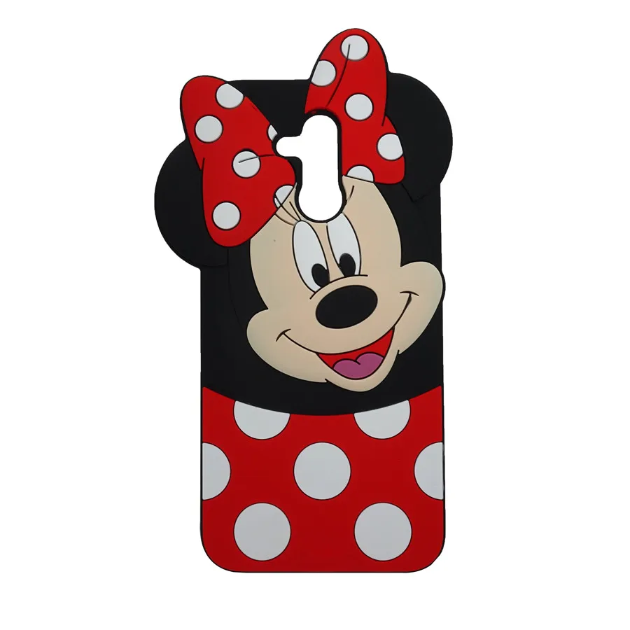 Phone Case For Huawei mate 10 Lite Cases cute 3D Cartoon Black Minnie Silicone Soft for 20 cover |
