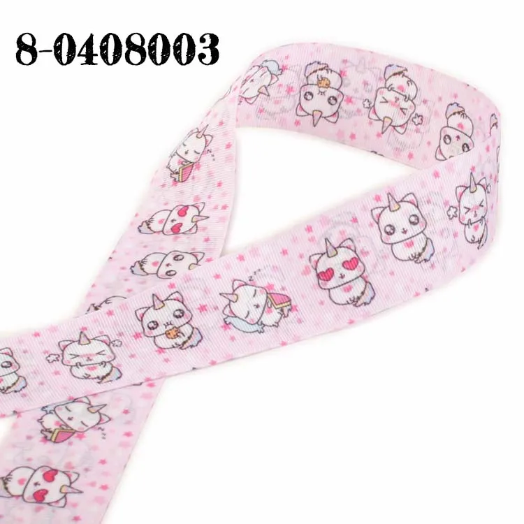 

Новые Поступления милые Мультяшные ленты с двойной печатью grosgrain ленты DIY № 8-0408003