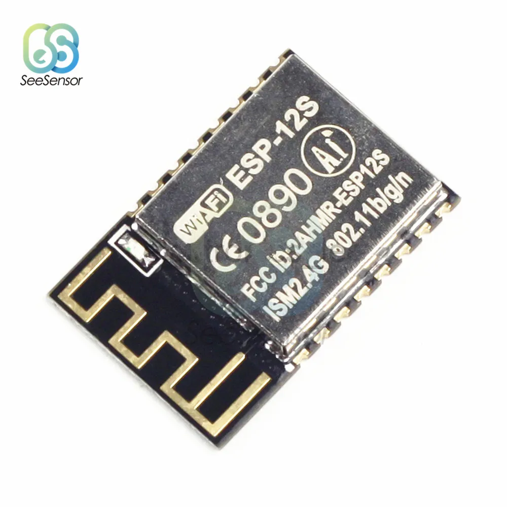 ESP-12S 1 шт. ESP8266 ESP-01 ESP-01S ESP-07 ESP-07S ESP-12S ESP-12E ESP-12F ESP-12N серийный WI-FI беспроводной модуль приемопередатчика - Цвет: ESP-12S
