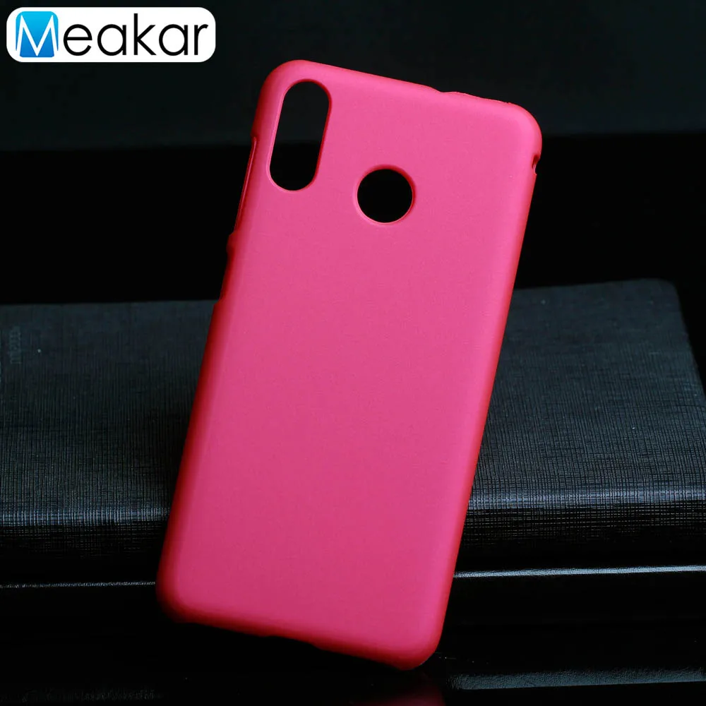 Матовая Пластик Coque 5.5For Asus Zenfone Max M1 ZB555KL чехол для Asus Zenfone Max M1 ZB555KL телефона чехол-лента на заднюю панель - Цвет: Rose Red