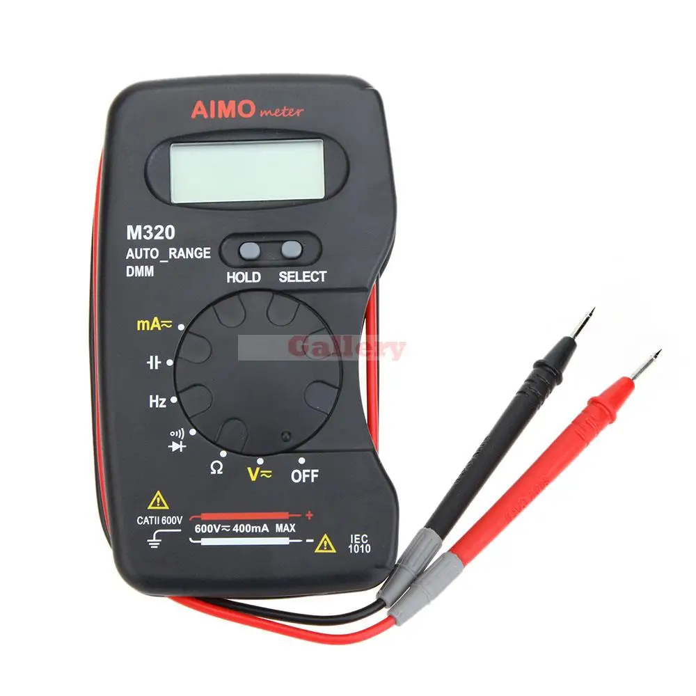 Цифровой мультиметр Aimo M320 Карманный ручной измеритель с ЖК дисплеем
