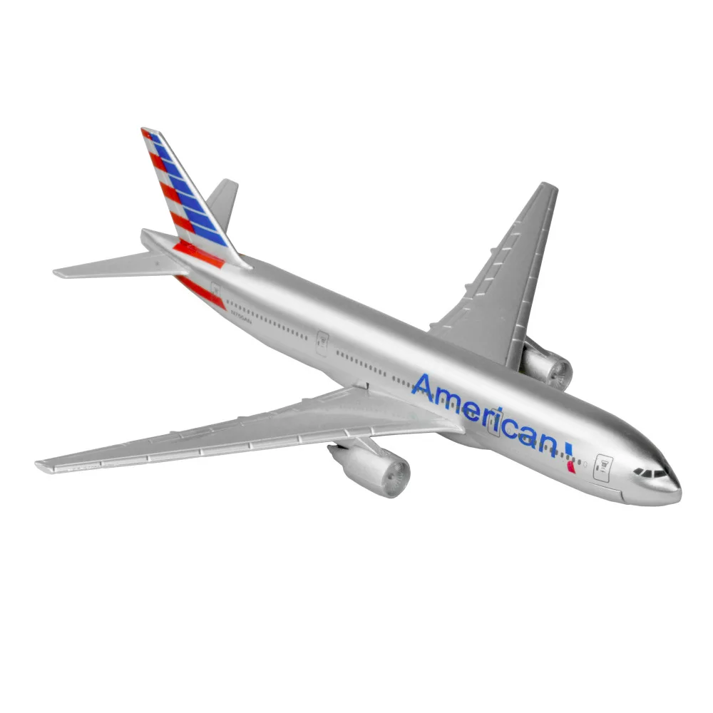 Модель самолета модель из металлического сплава Boeing 777 16 см подарок на день