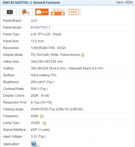 Сенсорный жк-экран для ноутбука Dell Inspiron 15 6 Series 15-3000 3541 3542 3543 5547 5548 | Компьютеры и