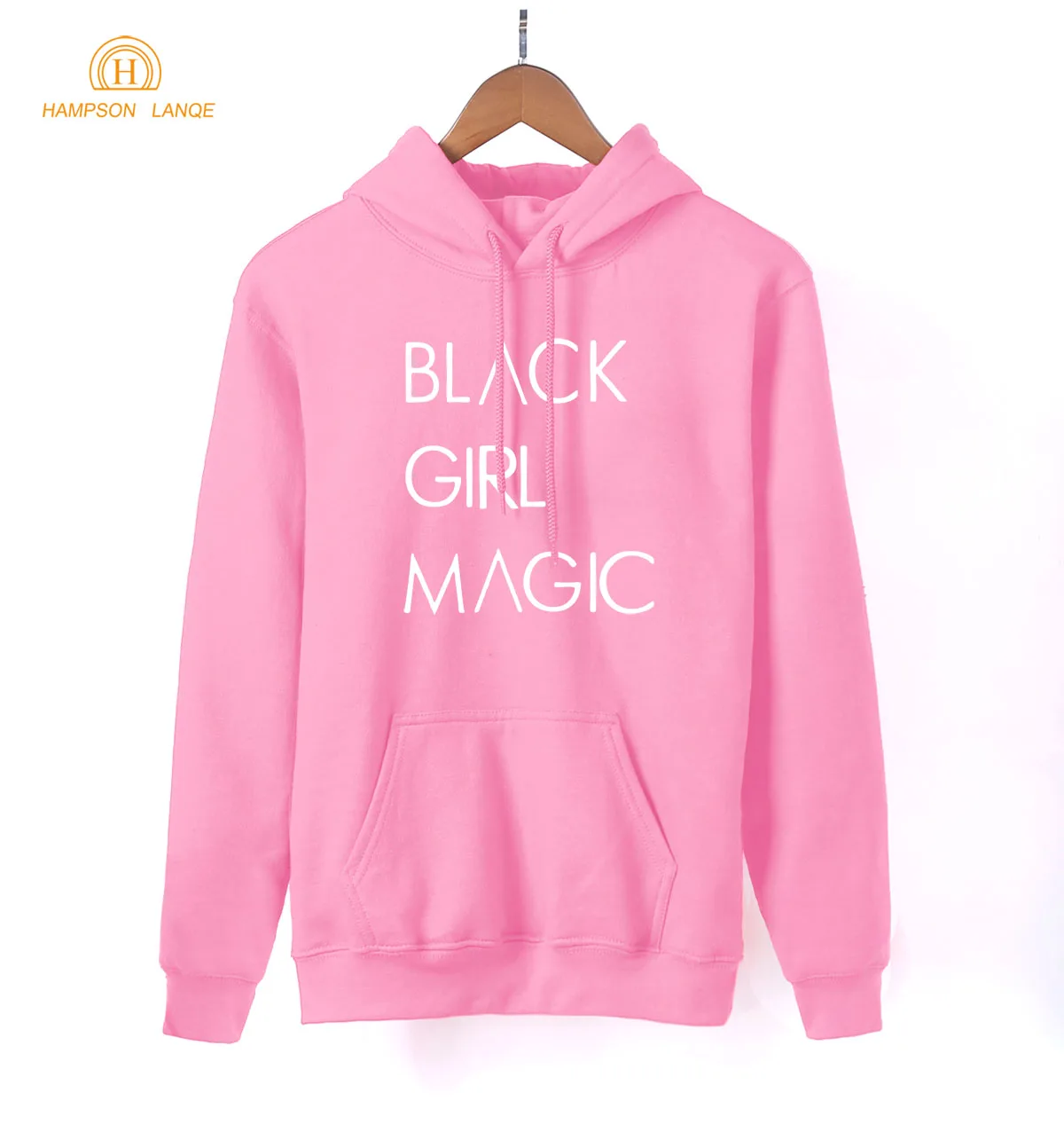 Для девочек черного цвета Magic с буквенным принтом брендовые толстовки капюшоном