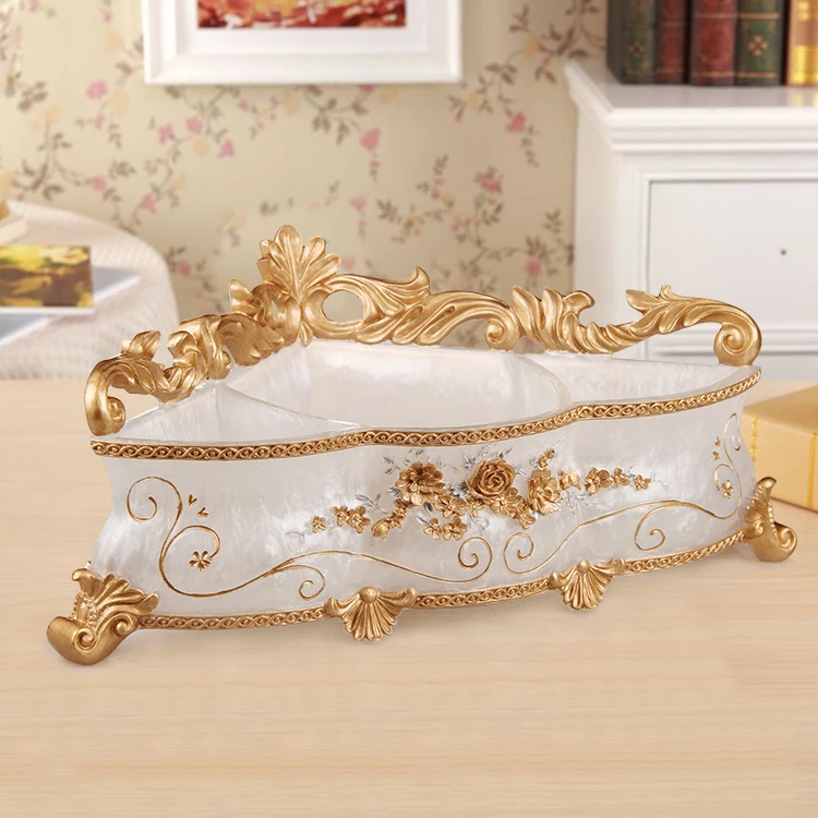 

Cosmetic storage box desktop remote control receiving box resin resin finishing frame office table dressing table