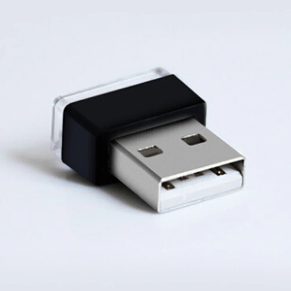 Автомобильный Универсальный USB светодиодный декоративный светильник
