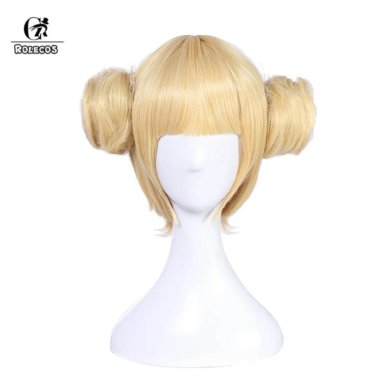 Himiko Toga ROLECOS My Hero Academy Аниме Косплей волос Himiko Toga Косплей головные уборы Boku no Hero Academy Женские синтетические волосы Cos - Цвет: Himiko Toga