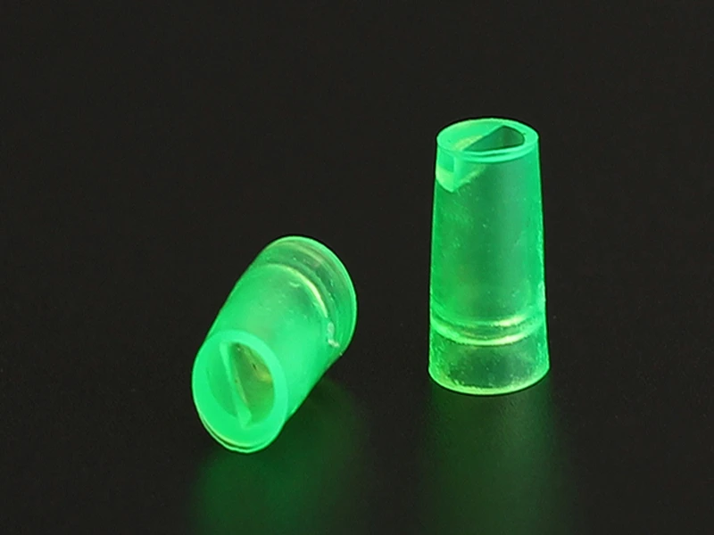 100 шт./лот терминалы зеленая жесткая куртка короткая прозрачная огнезащитная