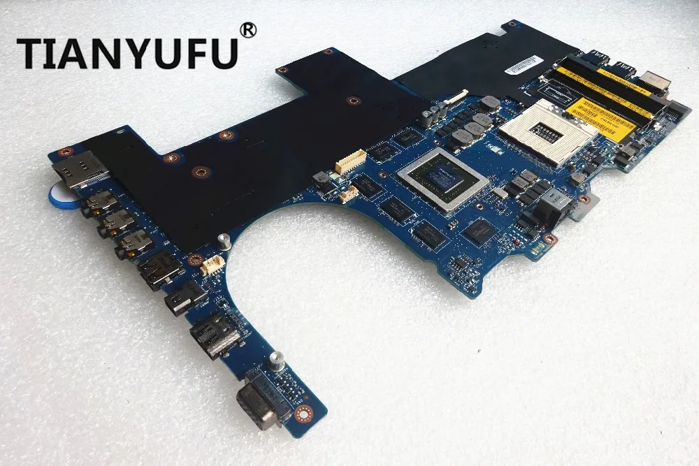 Материнская плата для ноутбука dell Alienware M14x R1 P18G LA 6801P 0KNF1T KNF1T GT555M GPU