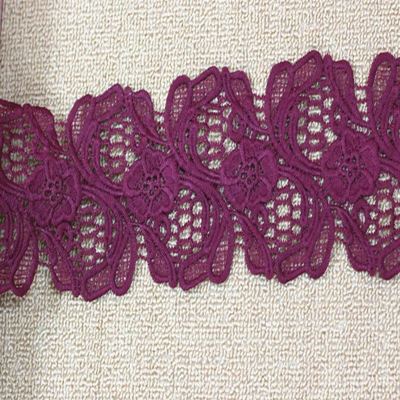 2 ярда/ширина 10 см винно-красная кружевная отделка домашнее украшение аксессуары