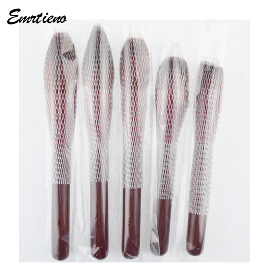 Emr 7 шт. полный Профессиональный Макияж Кисточки набор держатель высокое качество