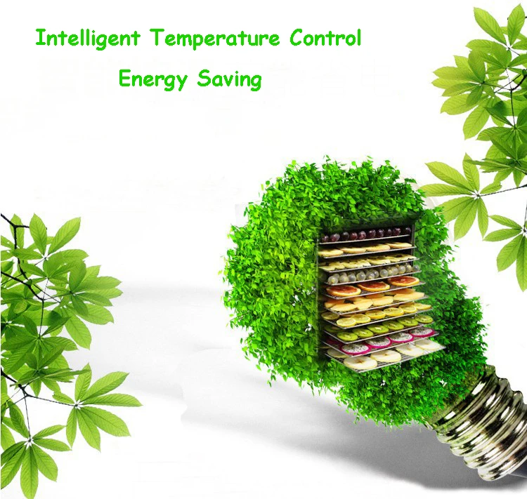 Commercial Dryer For Vegetables And Fruits 10-layer Stainless Steel Food Dehydrator Electric Vegetable Dryer FD-410