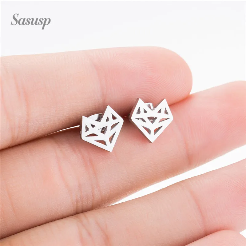 Милые серьги Sasusp с бантиком для детей и девочек рождественский подарок женские