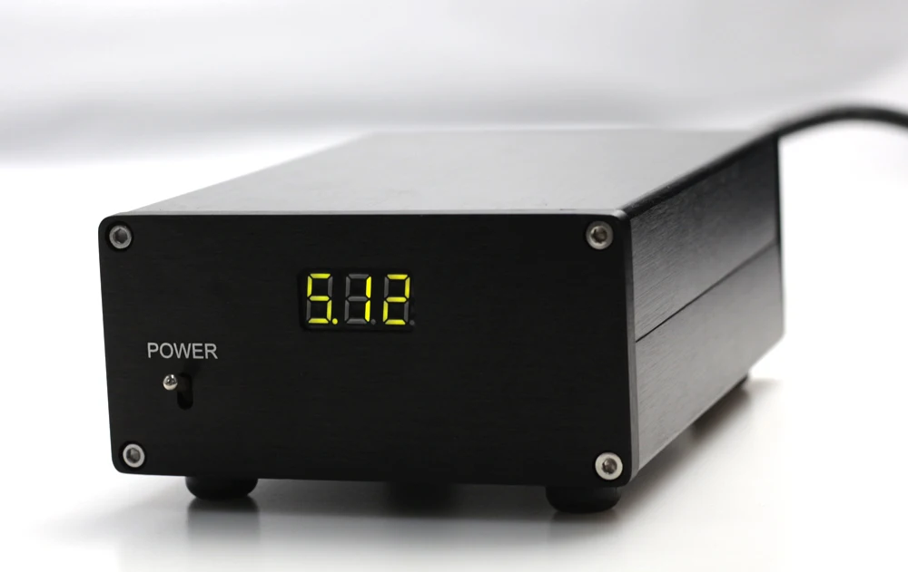DIYERZONE HIFI 25 Вт DC5V Линейный источник питания с дисплеем для USB DAC/Raspberry Pi PSU