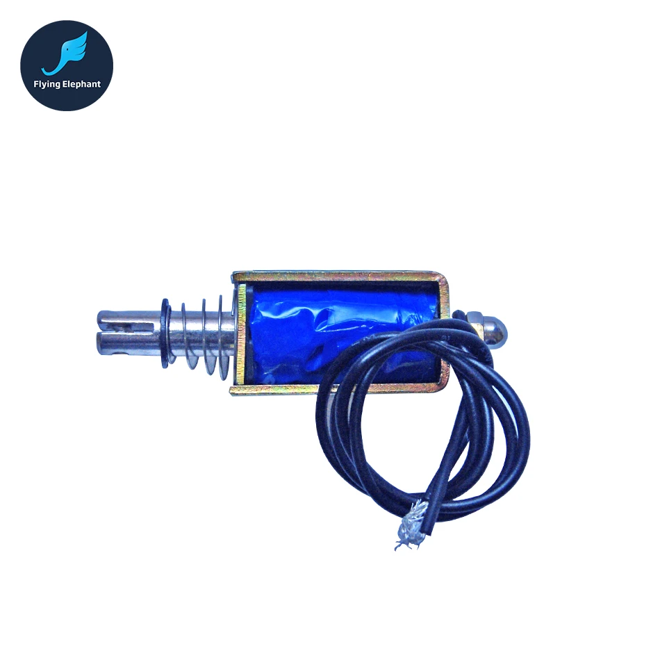 12 В постоянного тока или 24 0 3 а открытая рамка с линейным соленоидным