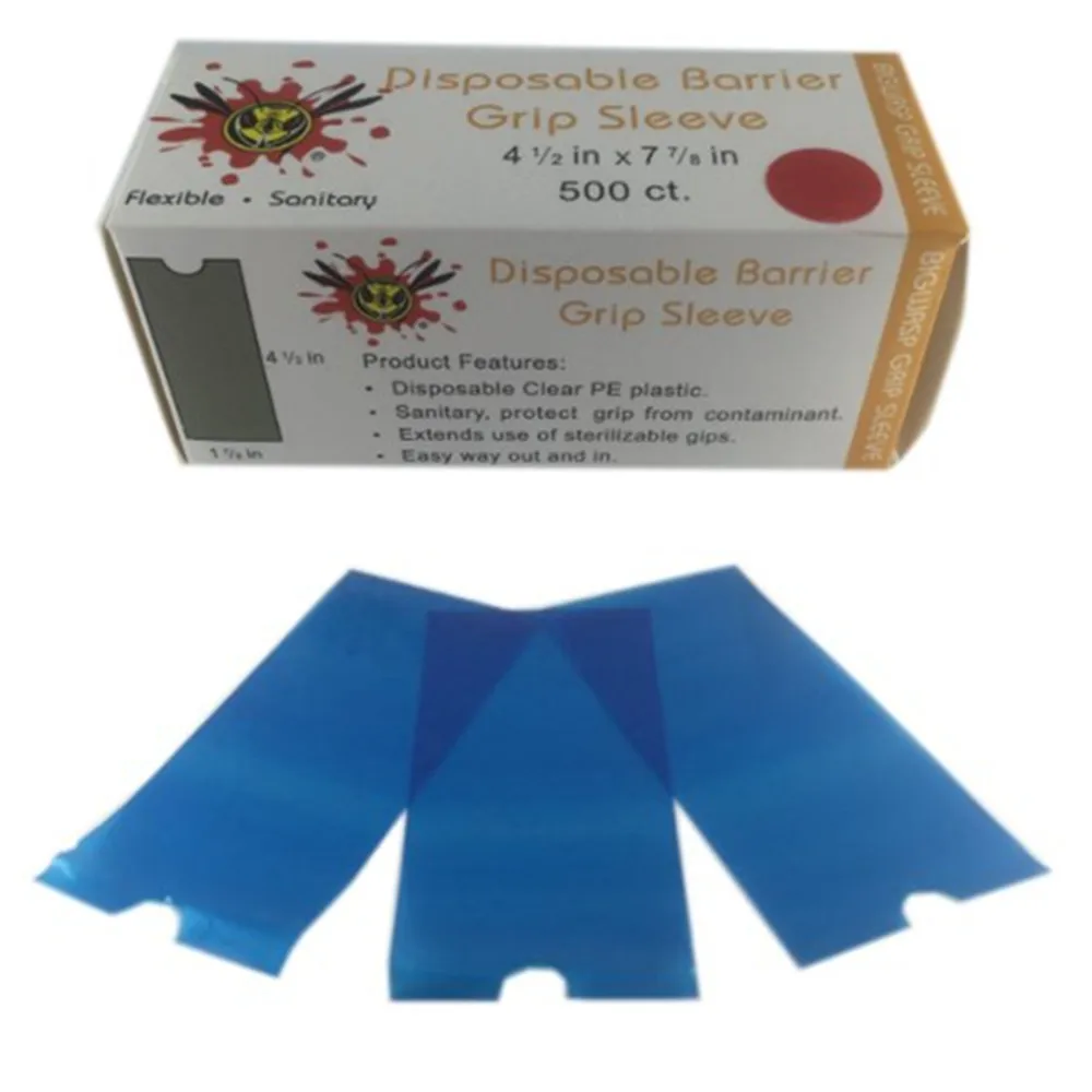 BIGWASP 500 шт./корт. Одноразовые колпачки для татуировок|disposable sleeves|tattoo boxbox tattoo |