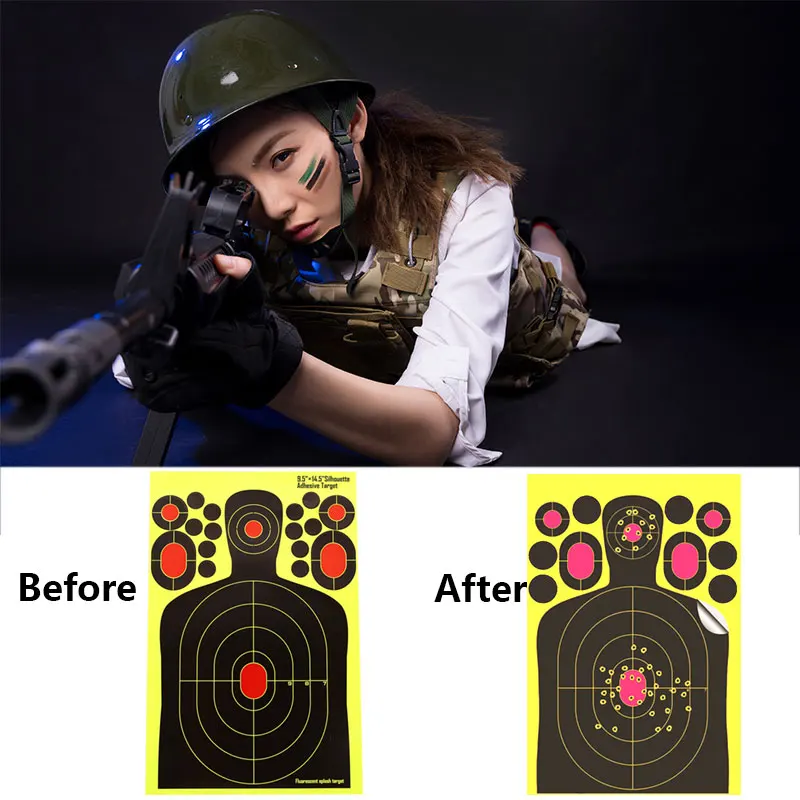 Экономичная стрельба мишень из лука Желтый Открытый Бумажный охотничий