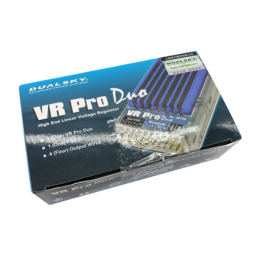 DUALSKY VR Pro высокотоковые линейные Регуляторы для 100CC дистанционного управления RC