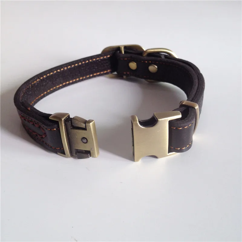 Натуральная коровья кожа ошейник поводок для домашних животных наборы